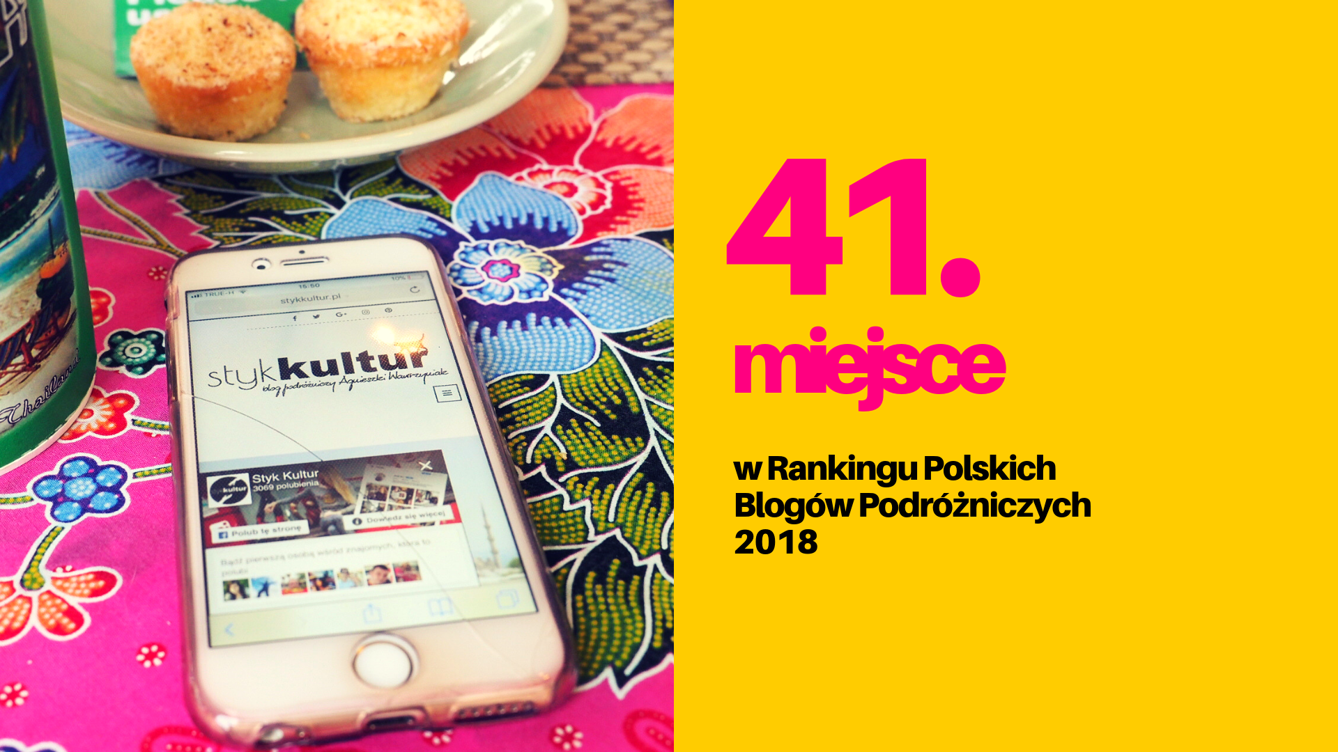 Styk Kultur - blog o Turcji - O tym, jak pobiłam rekord wzrostu w Rankingu Polskich Blogów Podróżniczych 2018