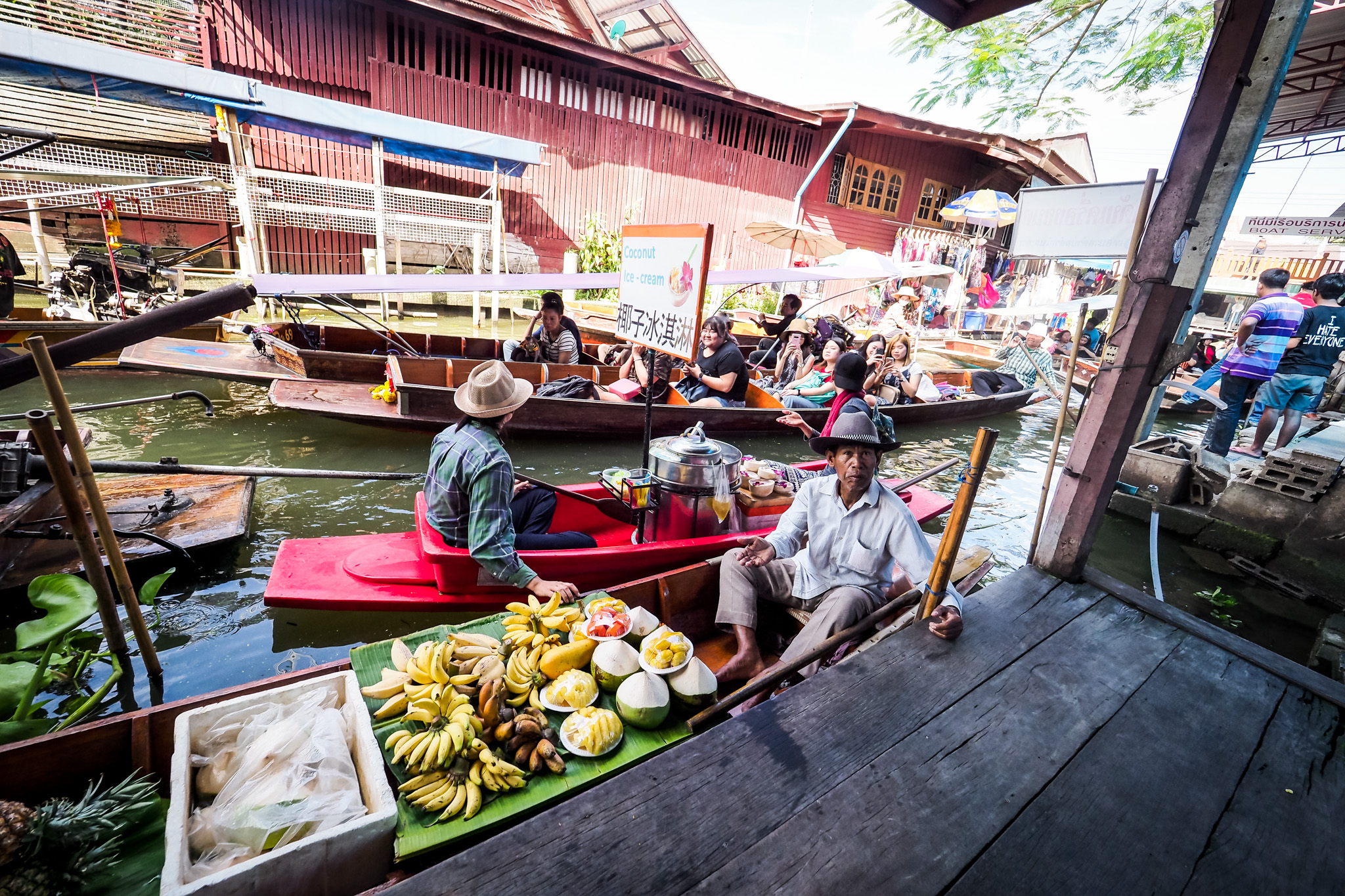 Atrakcje Bangkoku: Pływający Targ (Damnoen Saduak) Bangkok 577 Atrakcje Bangkoku: Pływający Targ (Damnoen Saduak)
