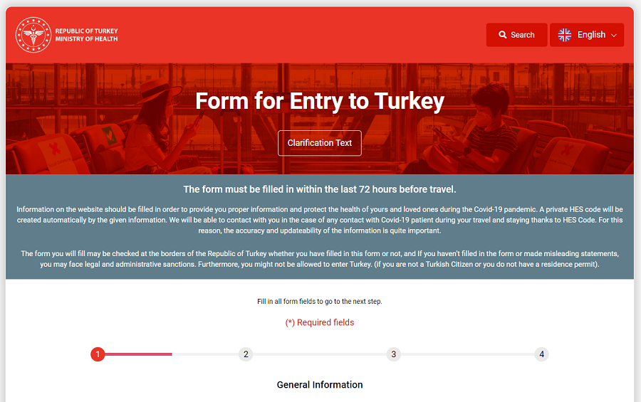 Planujesz podróż do Turcji? Pamiętaj o wypełnieniu Formularza Danych Pasażera Entrance Form to Turkey Saglik Bakanligi Yurda Giris Kontrolu 1 Planujesz podróż do Turcji? Pamiętaj o wypełnieniu Formularza Danych Pasażera