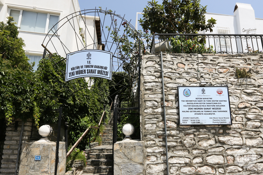 Styk Kultur - blog o Turcji - Muzeum Zekiego Murena w Bodrum: śladami wybitnego tureckiego artysty
